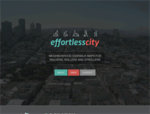 Tablet Screenshot of effortlesscity.com